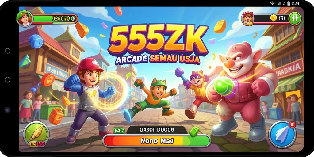 Screenshot gameplay 555ZK yang menampilkan aksi seru dan grafis menawan.