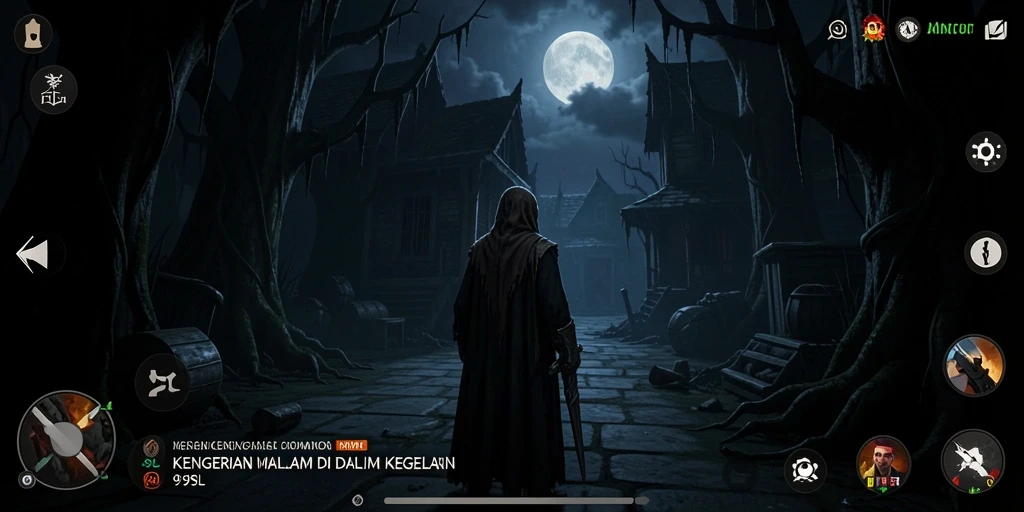 Gameplay <strong>9SL</strong> dengan suasana Horror yang mencekam.