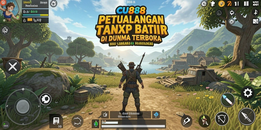 Tampilan menakjubkan dari gameplay Open World CU888 yang menggugah semangat petualangan.