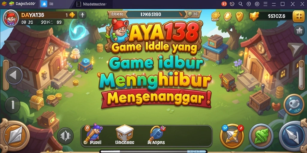 Tampilan screenshot utama DAYA138 menunjukkan gameplay yang santai dan menyenangkan.
